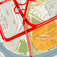 Пътищата към Москва Сити ще са готови  до 2012